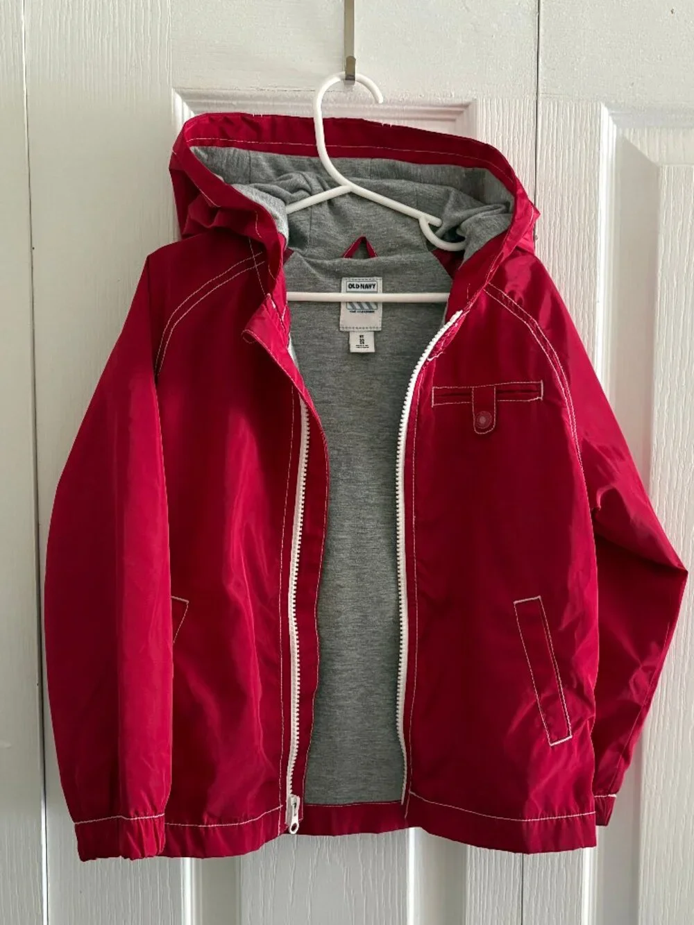 Old Navy lined windbreaker for toddlers, size 5T